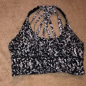 “Free to be moved” sports bra